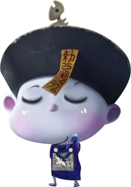 僵尸#小僵尸#可爱#中国风#僵小鱼#创意#壁纸#卖萌#萌萌的僵尸#高清