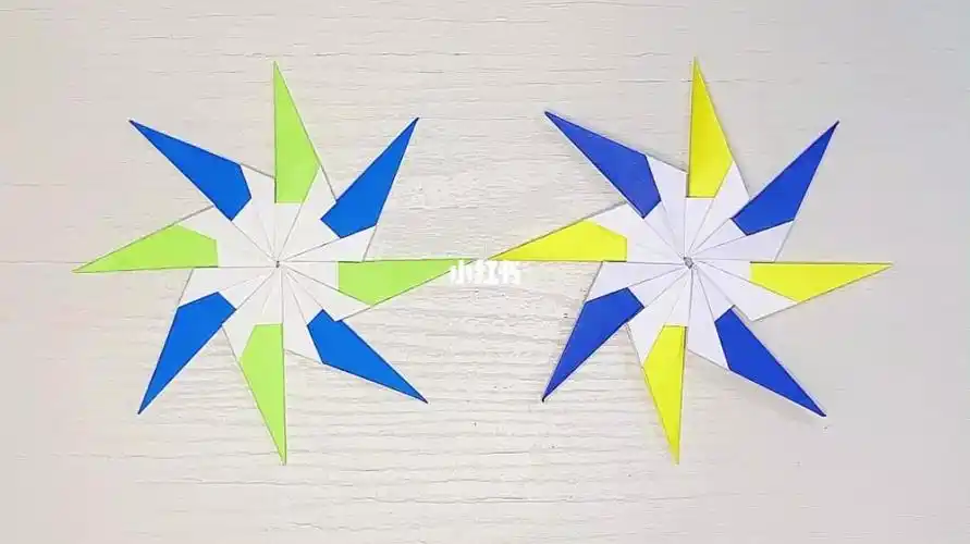 八角折纸飞镖教程