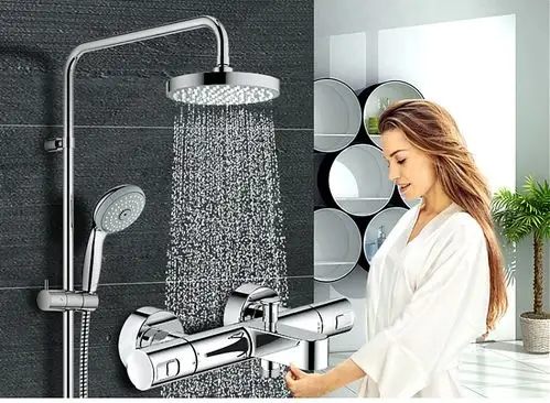 高仪(grohe ) 124124 恒温淋浴花洒套装 - 京东商城|家居家装:淋浴/花