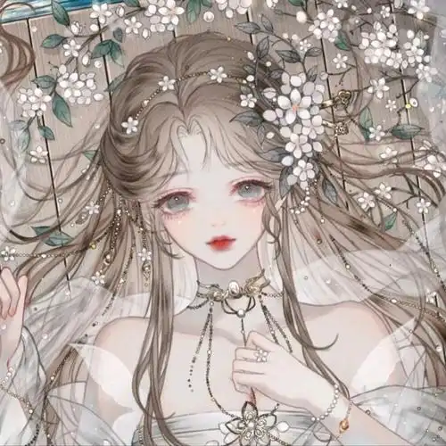 仙气绝美风的闺蜜头像