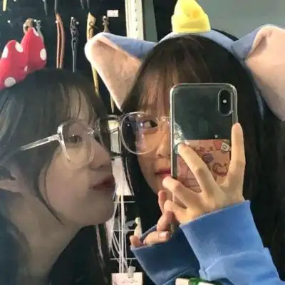 一对两张的优质闺头‖qq头像女慢慢的失望 闺蜜头像-第9张