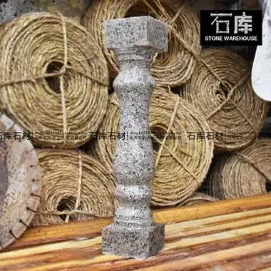 大理石栏杆护栏阳台别墅石柱子户外楼梯扶手花瓶柱围栏汉白玉方形