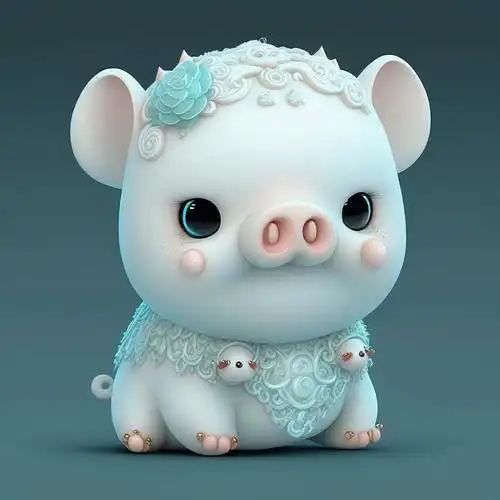 十二生肖:可爱小猪