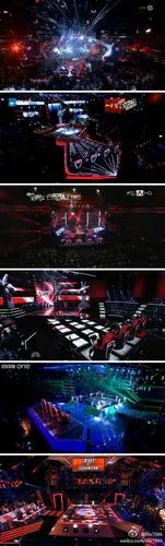 转载作品:中国好声音舞台