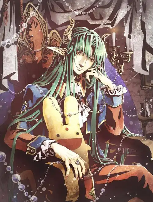 试着画了有高级感的撒旦样