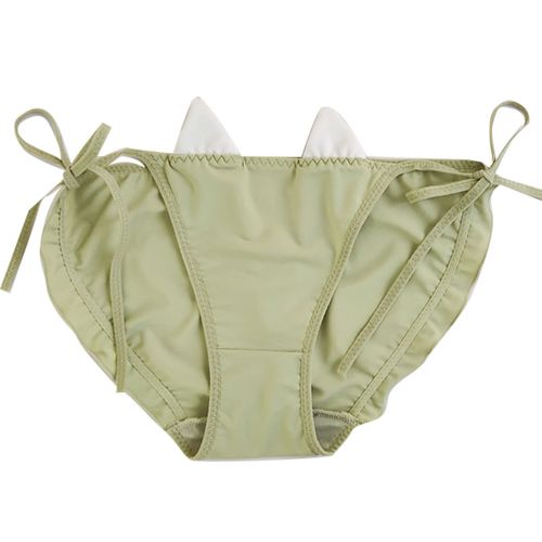 系带内裤女性性感两侧可解绑绳穿脱方便猫耳朵女三角裤