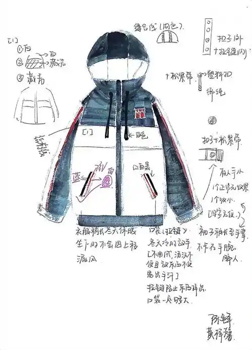 锦心颂青春 妙手绘华服_华伦_高中秋_校服