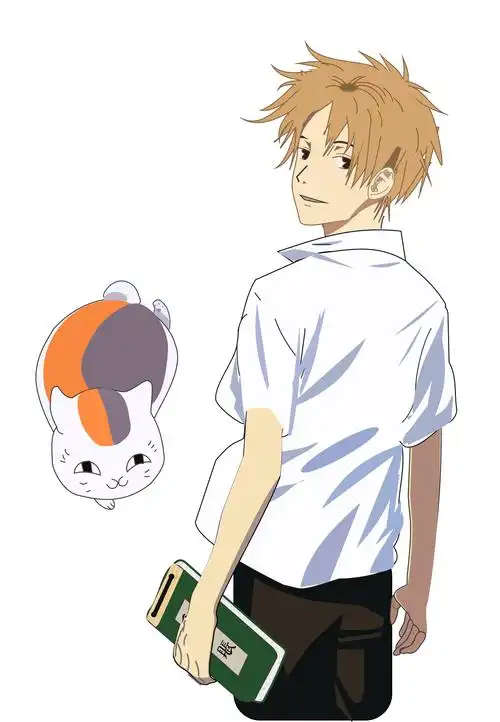 ppt绘制夏目友人帐夏目贵志