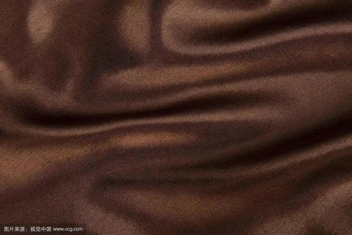 咖啡色丝绸丝滑背景素材
