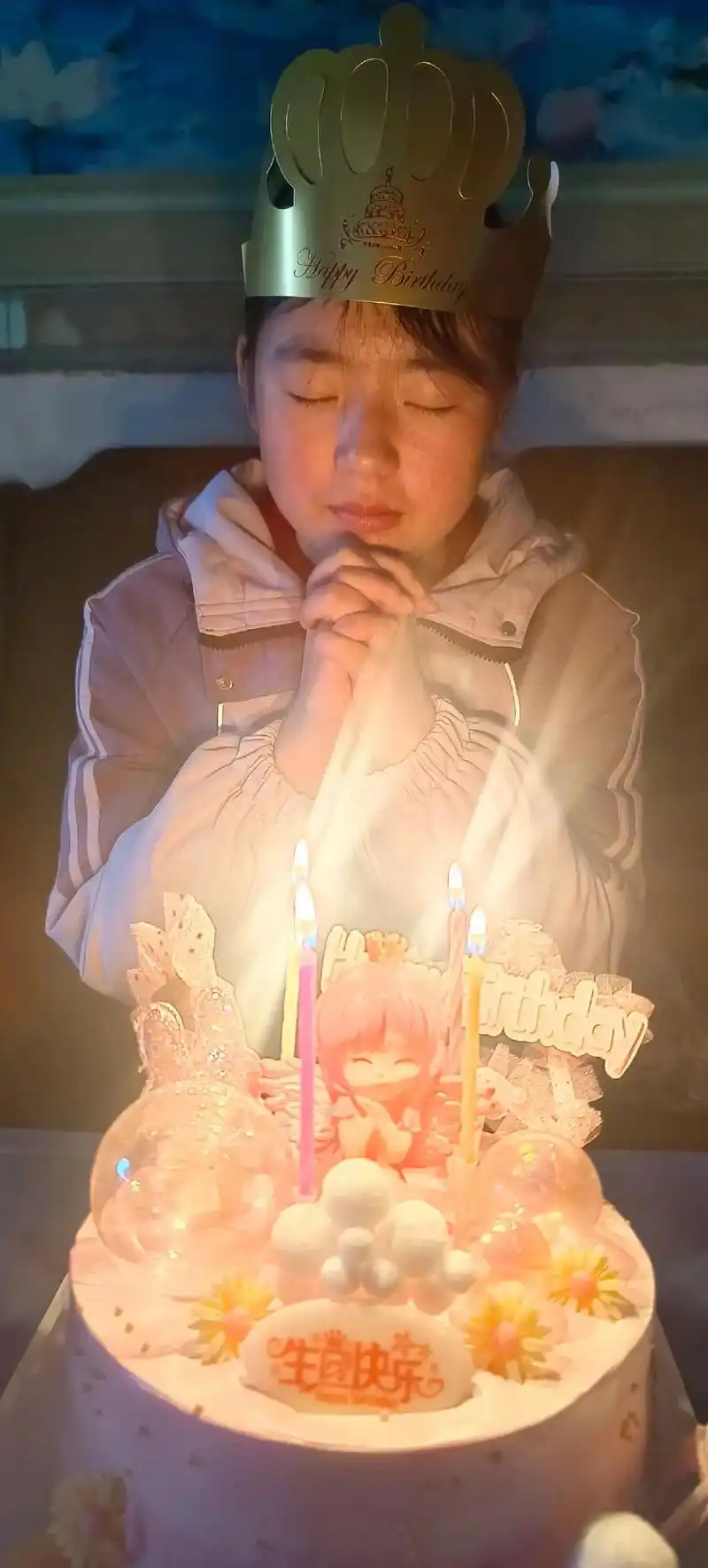 祝宝见女儿14岁生日快乐!爱你的爸爸妈妈,童年很短,未来很长 - 抖音