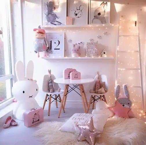 女生温馨小房间图片简单漂亮 仙女都爱这样的少女房间