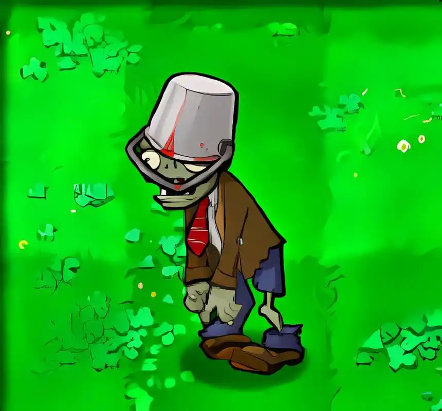 ai绘画 #ai #图片 #植物大战僵尸 ai绘画之铁桶僵 - 抖音