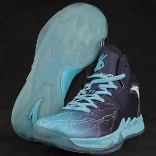 anta安踏男勇士队汤普森猎鹰二代kt2战靴中帮篮球鞋11641101