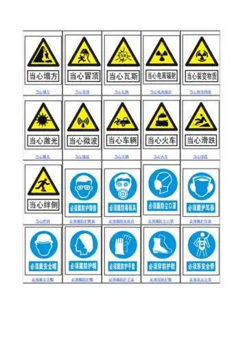 安全警示标志大全08571doc21页