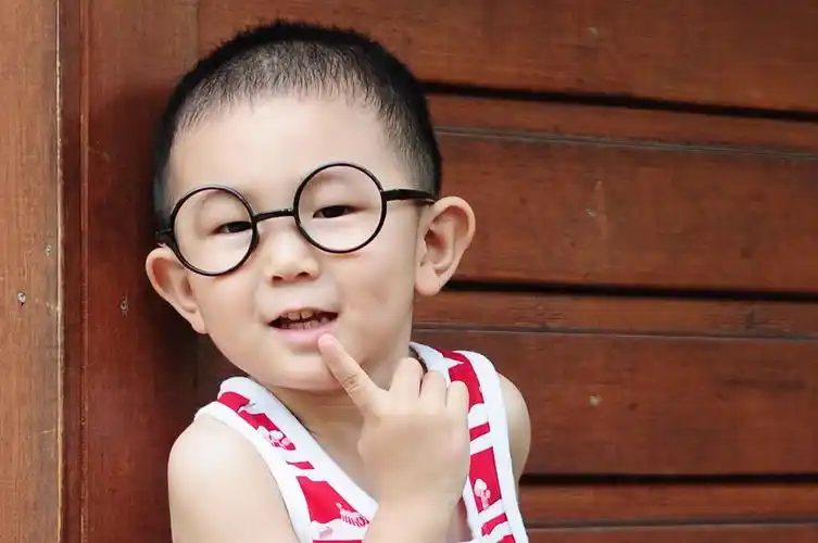 【眼镜控,表情控,帅帅的小男孩.