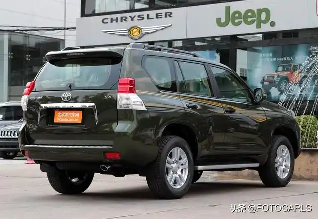 丰田霸道vx型越野车,霸道后面的tx和vx是什么意思(当年售价69.8万)