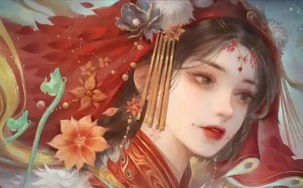 但是李某和平日里并不一样,她穿着红色的嫁衣,好像被什么束缚着,不停