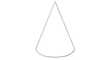 如何绘制圆锥体