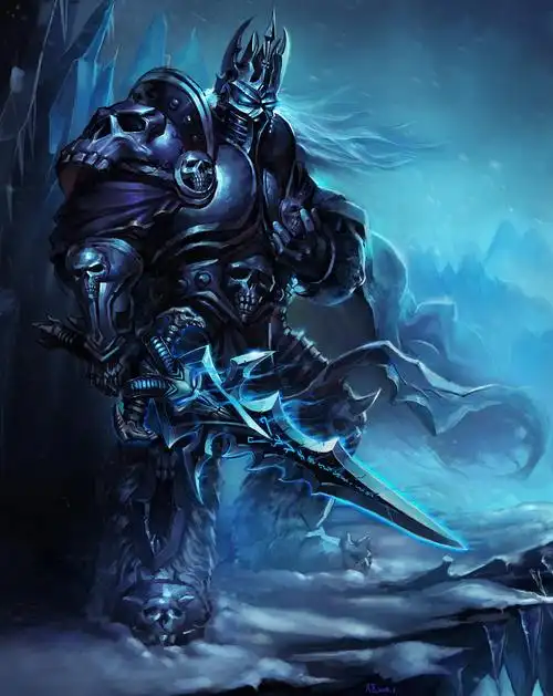 巫妖王 由 小伍 创作 | 乐艺leewiart cg精英艺术社区,汇聚优秀cg艺术