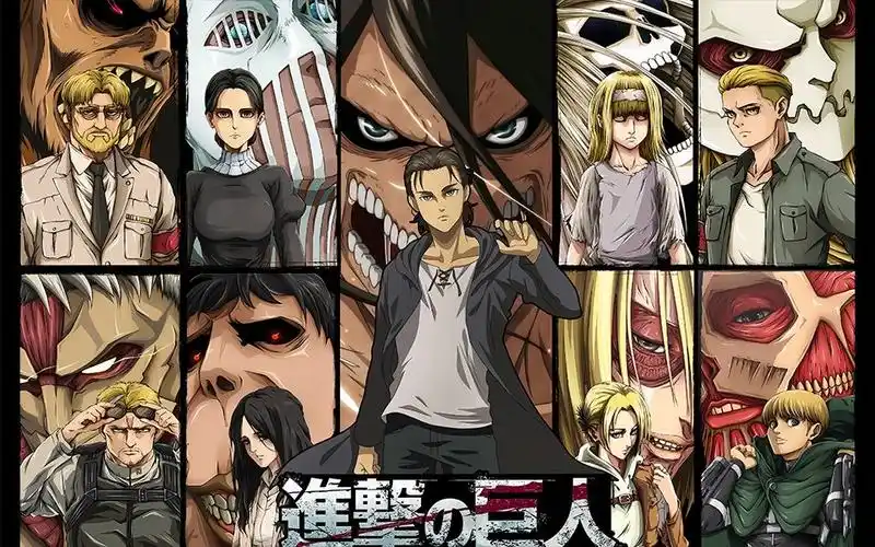【进击的巨人】九大巨人齐聚一堂!