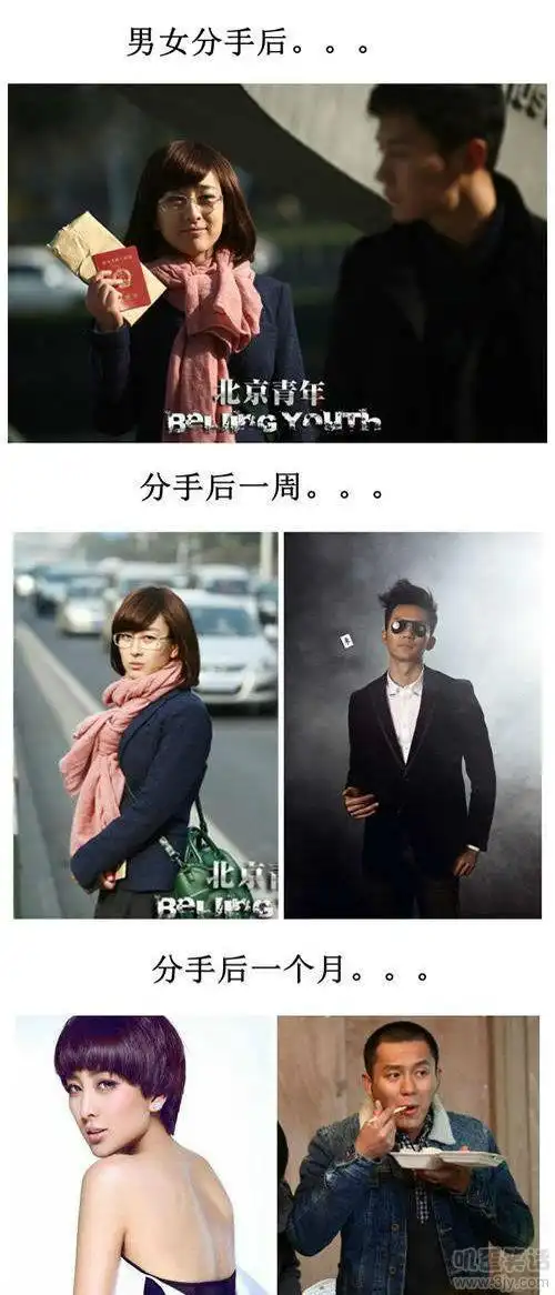 男女朋友分手后