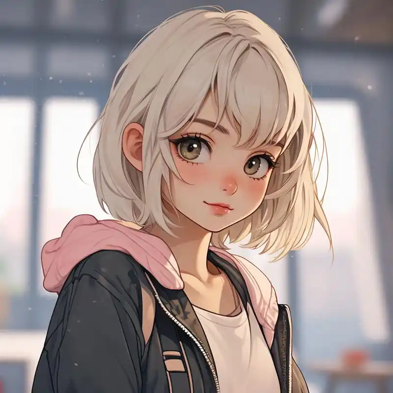 卡通女生头像,太可爱了吧 谁能拒绝得了卡通头像呢,软萌可爱让人一眼