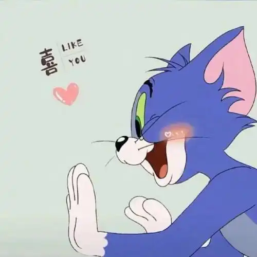 猫和老鼠情侣头像_小红书