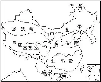 暖温带 c.亚热带 d.热带