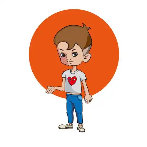 矢量人物形象练习(附步骤)