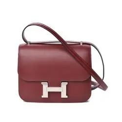 考拉海购黑卡会员herm06s爱马仕女士经典h扣牛皮斜挎包