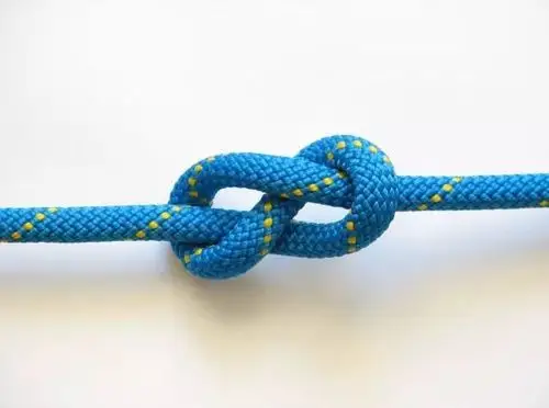 (figure-eight knot)八字结在帆船上比较常用的十种绳结吧下面k酱就带
