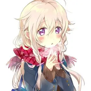 双手合十祈愿_动漫女生头像图片_扣扣居