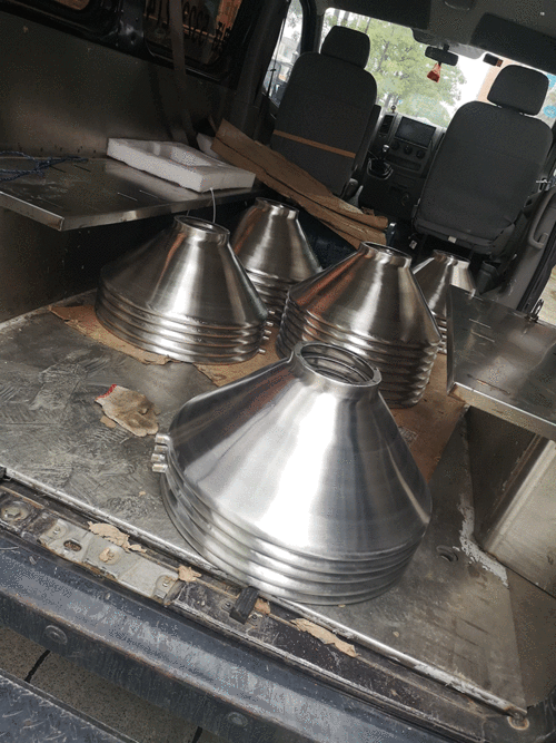 工业机械漏 数控旋压加工漏斗 食品料斗 漏斗