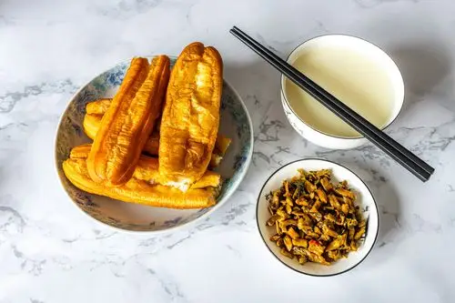 豆浆油条早餐吃什么豇豆盐菜