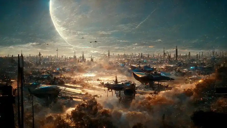 宇宙战舰1(科幻静态壁纸) - 静态壁纸下载 - 元气壁纸