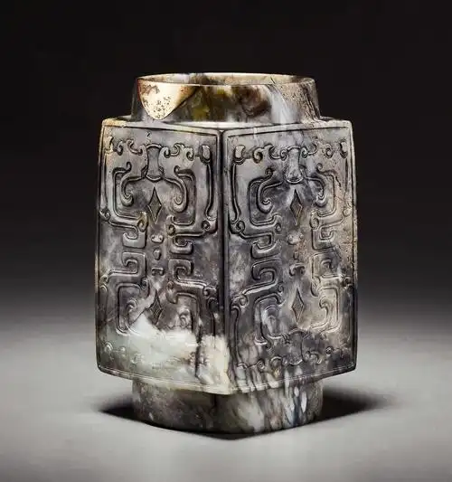 御制饕餮纹旧玉琮