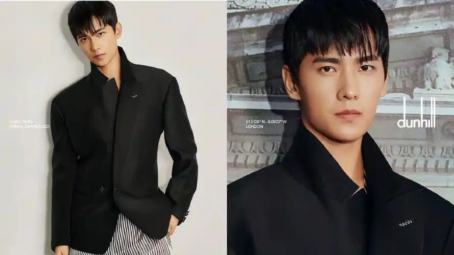 杨洋首次出镜dunhill2021春夏系列广告大片 俊朗沉静散发独特魅力