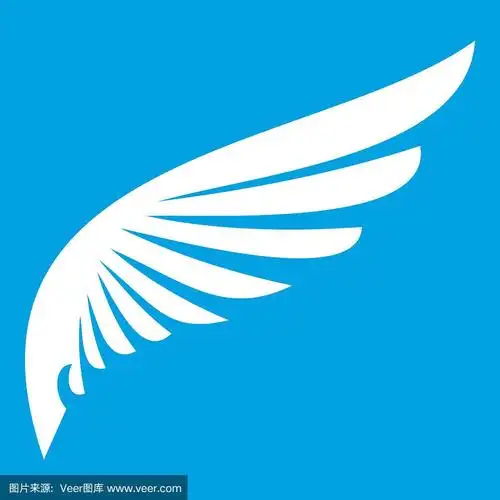 白色翅膀图标