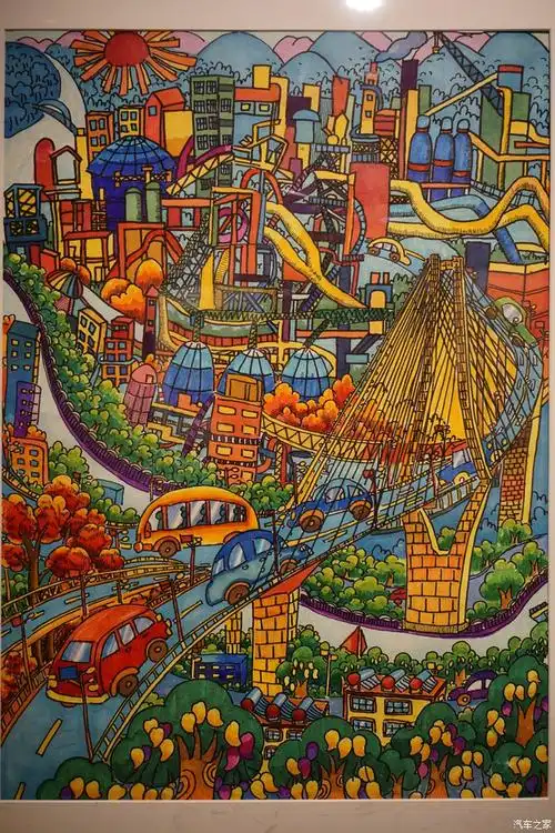 源于对外部世界充满好奇的观察---赏儿童画作.