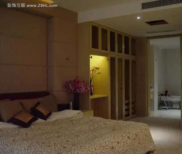 样板间设计_家庭卧室_竣工照片_装修效果图_渭南装修网_【装饰互联】