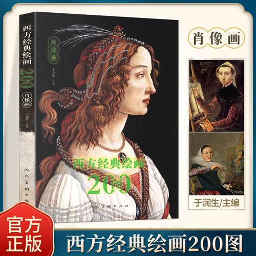 西方经典绘画200图 自画像肖像画人物欧洲拉斐尔梵高肖像画伦勃朗