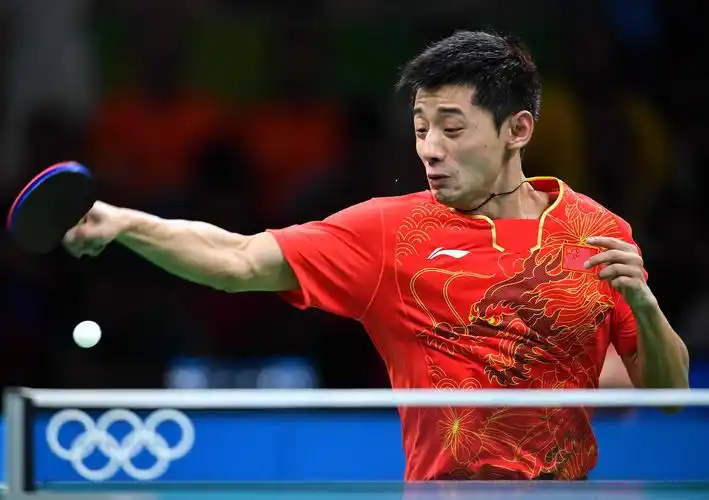 乒乓球男单14决赛张继科逆转晋级