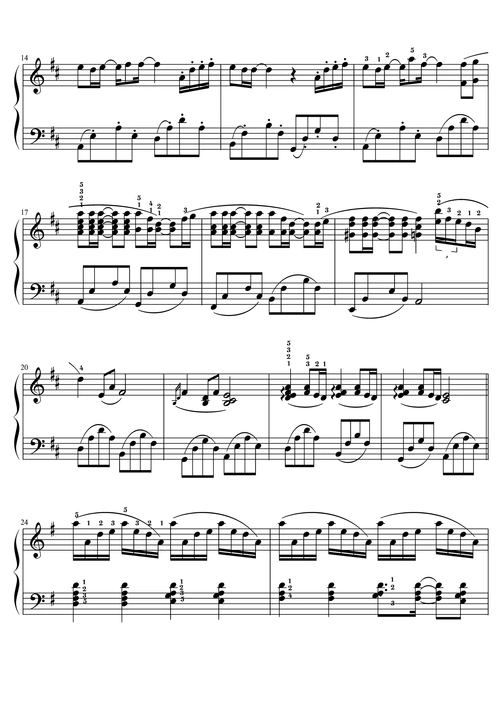 久石让-菊次郎的夏天 钢琴谱 带指法 高清pdf.pdf_文档猫