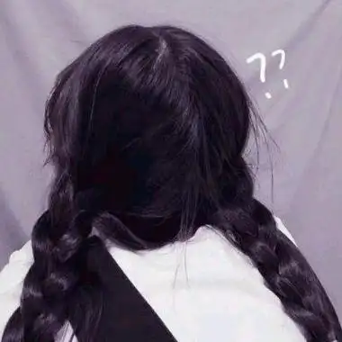 呆萌可爱女生头像背影高清好看的女生头像背影可爱双马尾图片