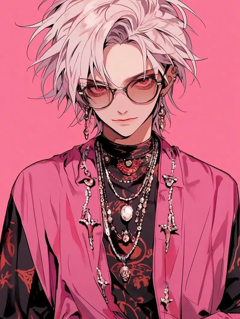 男生壁纸|头像|粉色系95 95今天是猛男芭比粉 98这世界非黑即白