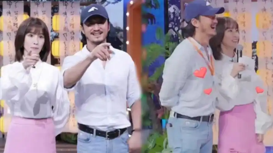 谢楠七夕撒糖,吴京带儿子吴所谓探班,夫妻现场腻歪大秀恩爱