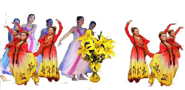 秋思梦境原创透明gif格式舞蹈人物素材