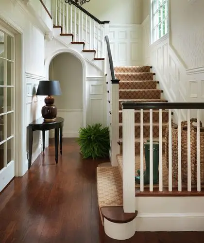 欧式复式玄关楼梯装修效果图