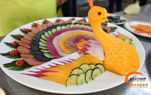 冷菜造型的构图