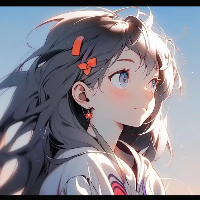 超温柔的女生头像.#动漫 #动漫女头 不论是微笑一下,倾听他 - 抖音